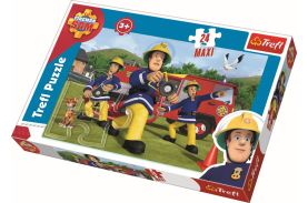 Puzzle trefl 24 maxi pompierul sam