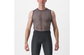 Bluza corp fara maneci Castelli Miracolo Wool SL Gri M