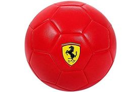 Minge de fotbal ferrari rosie marimea 5 editie limitata