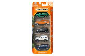 Matchbox set 5 masinute metalice mbx wagons ii scara 1:64
