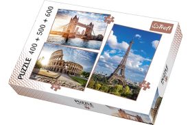 Puzzle trefl 400 500 600 arhitectura europeana