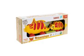 Trefl babies and the bear jucarie din lemn dinos triceratops