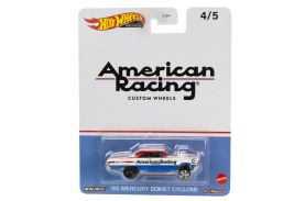 Hot wheels premium real riders pop culture masinuta metalica mercury comet cyclone 65 scara 1:64