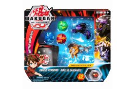 Bakugan set de lupta cu 5 bile darkus hydorous si aurelus garganoid