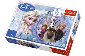 Puzzle trefl 60 prietenii din tinutul inghetat