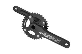 Pedalier Force Eleven1.7B AL 34T 175 mm negru