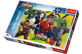 Puzzle trefl 260 spiderman in actiune
