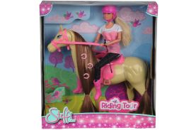 Papusa steffi la ora de echitatie