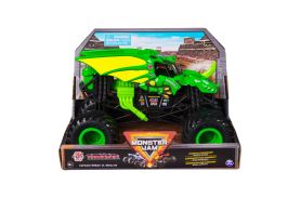 Monster jam masinuta metalica dragonoid scara 1:24
