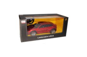 Masina cu telecomanda lamborghini urus rosu cu scara 1 la 14