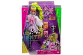 Barbie papusa barbie extra par verde neon