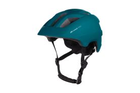 Casca Force Zebu cu lumina teal XS-S (46-52 cm)