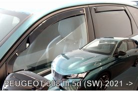 Paravanturi Heko Compatibile PEUGEOT 308 III 2021-Prezent Combi - fata si spate