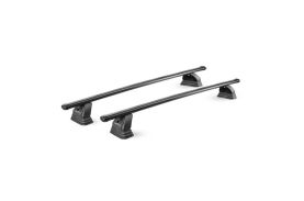 Sistem Bare transversale Green Valley Easy One EVO otel pentru PEUGEOT 3008, 5 usi SUV, model 2009-2016, Sistem cu prindere in puncte fixe