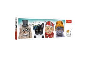 Puzzle trefl 500 panorama o echipa fluffy