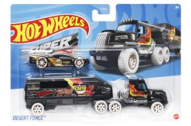 Set camion si masina sport hot wheels desert force_HXN89