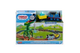 Thomas set de joaca cu locomotiva cranky motorizata si accesorii