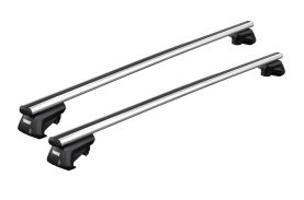 Bare transversale Thule SmartRack XT aluminiu 135 cm pentru NISSAN Pathfinder (R53) 5 usi SUV, model 2022 - prezent, Sistem cu prindere pe bare longitudinale