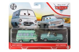 Cars3 set 2 masinute metalice dusty rusteze si rusty rusteze