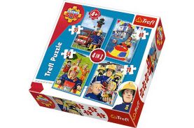 Puzzle trefl 4in1 echipa lui sam