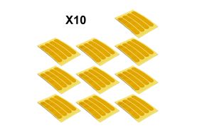 Autocolante reflectorizante Max 30 - set 10 bucati