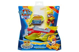 Patrula catelusilor vehicul cu figurina marshall sunete si lumini