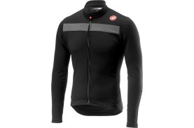 Tricou cu maneca lunga Castelli Puro 3 FZ, Negru, XXXL