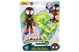 Spidey si prietenii marvel dino webs miles spin morales si marvel's electrosaurus