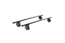 Sistem Bare transversale Green Valley Easy One EVO otel pentru RENAULT Megane III, 5 usi Hatchback, model 2008-2015, Sistem cu prindere pe plafon normal