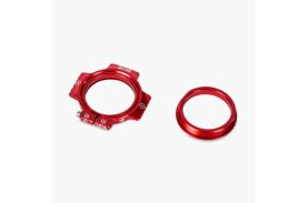 Piulita pretensionare rulmenti pedalier Muc-Off Crank Preload Ring Rosu
