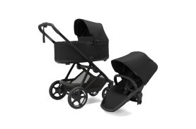 Set Carucior Thule Charm 2 in 1 Sport + landou, Black