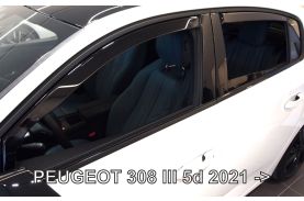 Paravanturi Heko Compatibile PEUGEOT 308 III 2021-Prezent Hatchback - fata si spate