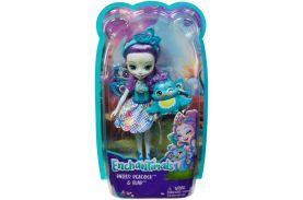 Enchantimals papusa patter peacock