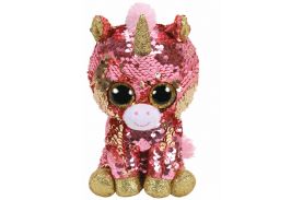 Plus ty 15cm boos unicornul coral cu paiete