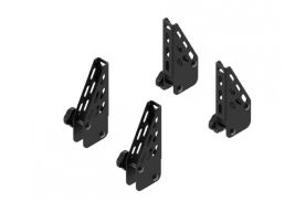 Set de 4 opritori laterale de 10cm pentru grilajele CRUZ Evo Rack