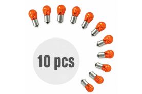 Bec auto Portocaliu PY21W- BAU15s 12V 21W - set de 10 - CARGUARD