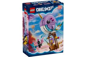 Lego dreamz balonul cu aer cald in forma de narval al lui izzie 71472