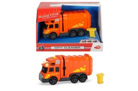 Masina dickie salubrizare 15 cm sunete si lumini