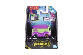 Fisher price batwheels masinuta metalica prank vanul lui joker 1:55