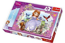 Puzzle trefl 24 maxi prietenii sofiei