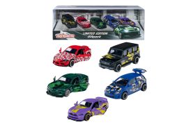 Majorette set 5 masinute din metal editie limitata camuflaj 7.5cm