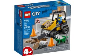 Lego city camion pentru lucrari rutiere 60284