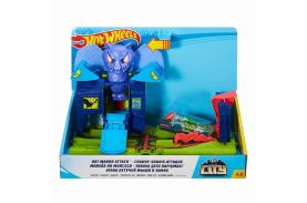 City cursa cu obstacol hot wheels atacul liliacului