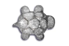 Nisip kinetic metale si minerale stralucitoare argintiu