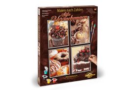 Kit pictura pe numere schipper quatro tentatii dulci