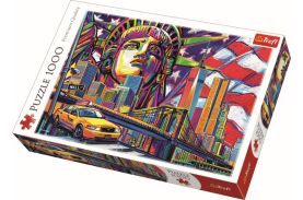 Puzzle trefl 1000 new york in culori