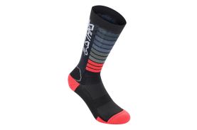 Sosete Alpinestars Drop Socks 22 Black/Bright Red L