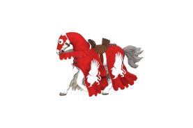 Papo figurina cal cavalerului medieval grifon