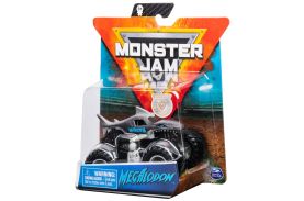 Monster jam metalica black megalodon scara 1 la 64