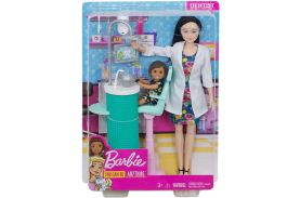 Barbie cariere set mobilier cu papusa doctor stomatolog